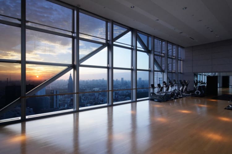 Sunrise from Aerobics Studio